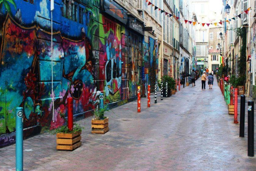 Quartier le plus animé de Marseille La Plaine Cours Julien chambre privé dans appartement Extérieur photo
